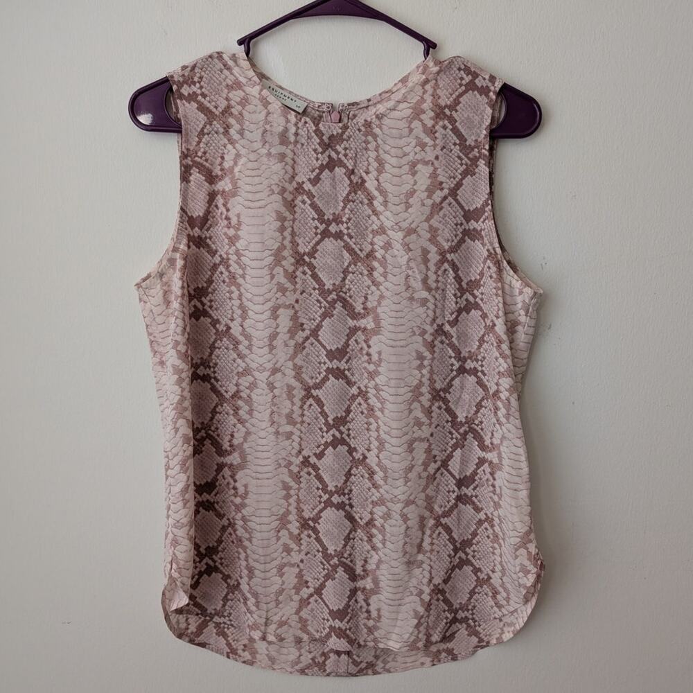 equipment silk top
